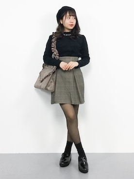 E R Uさん（レディース・157cm）の冬コーディネート