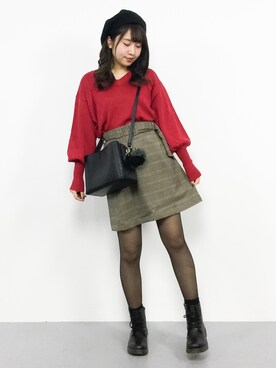 E R Uさん(レディース・157cm)の冬コーディネート