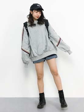 「アイテム（キャップ）」を使った、エル 🍒さん（レディース・157cm・10代）の冬コーディネート