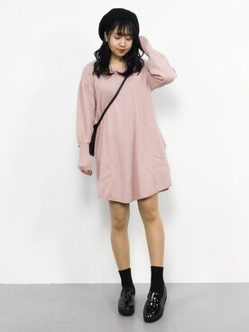 E R Uさん（レディース・157cm）の冬コーディネート