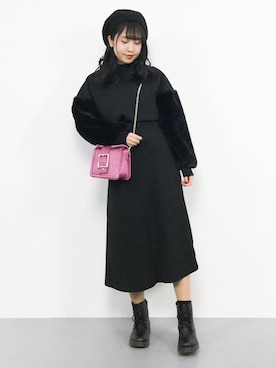 E R Uさん(レディース・157cm)の冬コーディネート