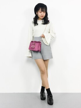 エル 🍒さん（レディース・157cm）の冬コーディネート