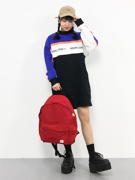 E R Uさん(レディース・157cm)の冬コーディネート