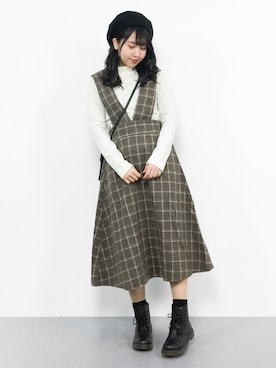 E R Uさん(レディース・157cm)の冬コーディネート