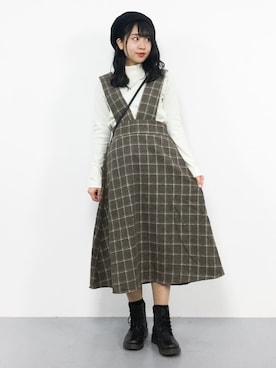 E R Uさん(レディース・157cm)の冬コーディネート