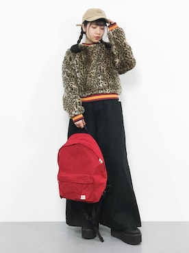 E R Uさん（レディース・157cm）の冬コーディネート