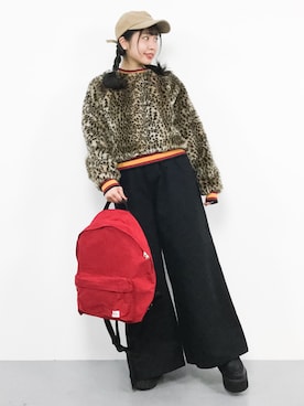 E R Uさん（レディース・157cm）の冬コーディネート