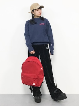 E R Uさん（レディース・157cm）の冬コーディネート