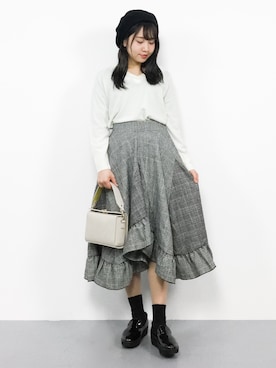 E R Uさん(レディース・157cm)の冬コーディネート