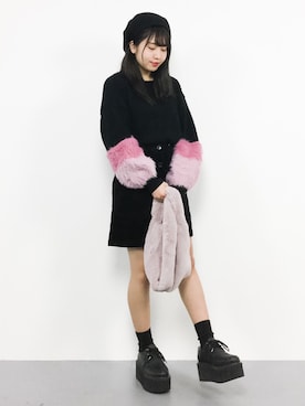 E R Uさん(レディース・157cm)の冬コーディネート