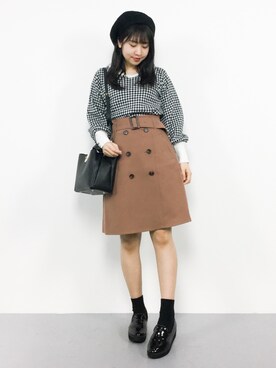 E R Uさん(レディース・157cm)の冬コーディネート