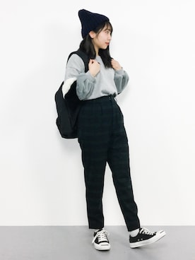 E R Uさん（レディース・157cm）の冬コーディネート