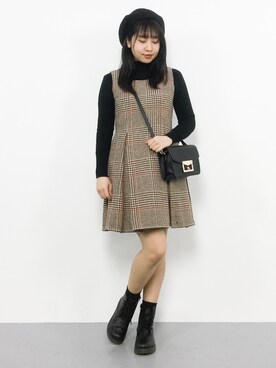 E R Uさん(レディース・157cm)の冬コーディネート