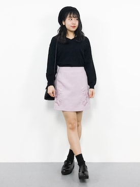 E R Uさん（レディース・157cm）の冬コーディネート