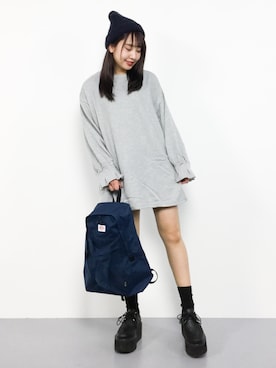 E R Uさん（レディース・157cm）の冬コーディネート