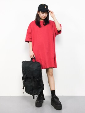 エル 🍒さん（レディース・157cm）の冬コーディネート