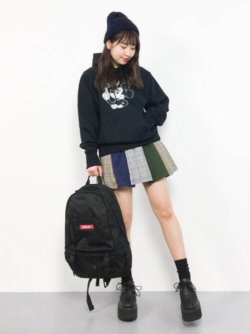 FRAMeWORK（フレームワーク）の「フレームワーク/MICKEYウラケパーカー
