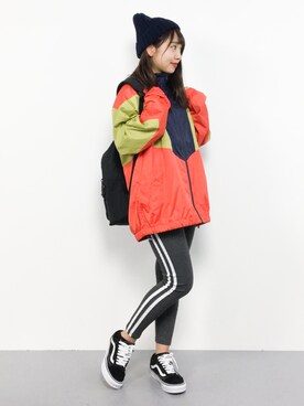 E R Uさん（レディース・157cm）の冬コーディネート