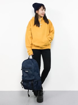 エル 🍒さん（レディース・157cm）の冬コーディネート