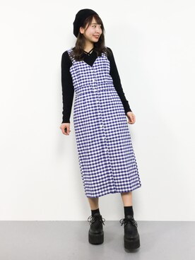 エル 🍒さん(レディース・157cm)の冬コーディネート