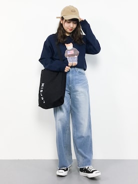 E R Uさん（レディース・157cm）の冬コーディネート