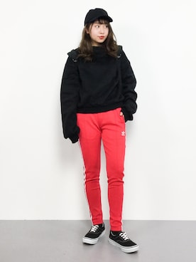 E R Uさん（レディース・157cm）の冬コーディネート