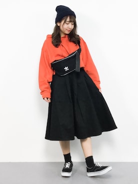 エル 🍒さん（レディース・157cm）の冬コーディネート