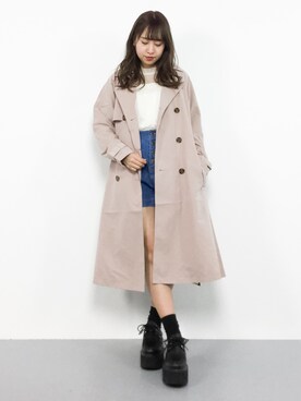E R Uさん(レディース・157cm)の冬コーディネート