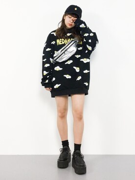 エル 🍒さん（レディース・157cm）の冬コーディネート