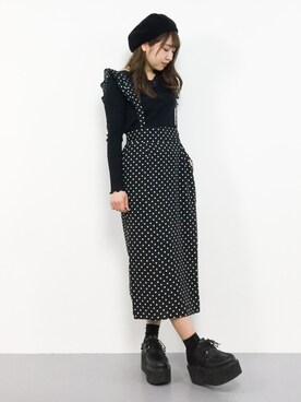 E R Uさん（レディース・157cm）の春コーディネート