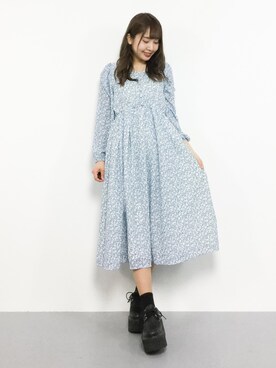 E R Uさん（レディース・157cm）の春コーディネート
