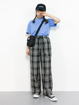 E R Uさん（レディース・157cm）の春コーディネート