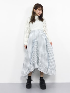 E R Uさん（レディース・157cm）の春コーディネート