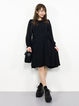 E R Uさん（レディース・157cm）の春コーディネート