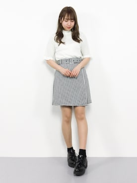 E R Uさん（レディース・157cm）の春コーディネート