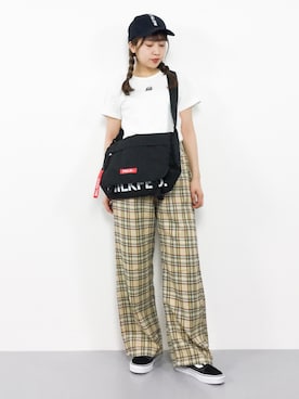 E R Uさん(レディース・157cm)の春コーディネート