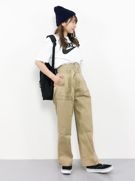 E R Uさん（レディース・157cm）の春コーディネート