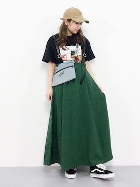 E R Uさん（レディース・157cm）の春コーディネート