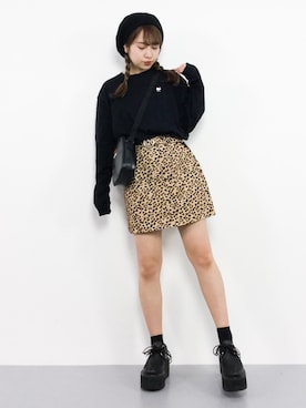 E R Uさん（レディース・157cm）の春コーディネート