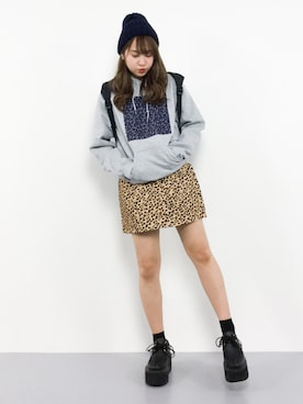 E R Uさん（レディース・157cm）の春コーディネート