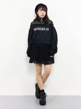 E R Uさん(レディース・157cm)の春コーディネート