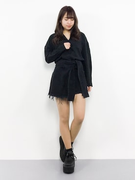 E R Uさん（レディース・157cm）の春コーディネート