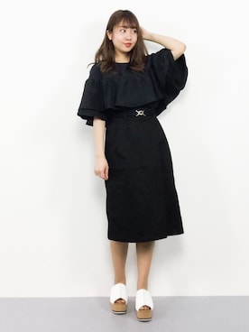 E R Uさん（レディース・157cm）の春コーディネート