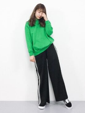 E R Uさん（レディース・157cm）の春コーディネート