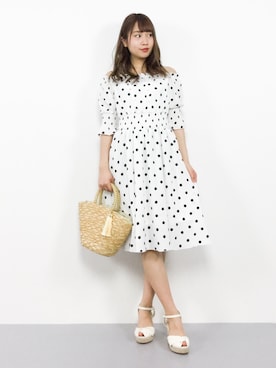 エル 🍒さん（レディース・157cm）の春コーディネート