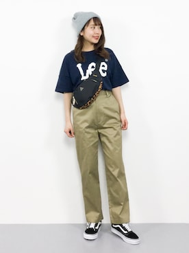 「FIG&VIPER（フィグアンドバイパー）のアイテム（バッグ）」を使った、エル 🍒さん（レディース・157cm）の春コーディネート