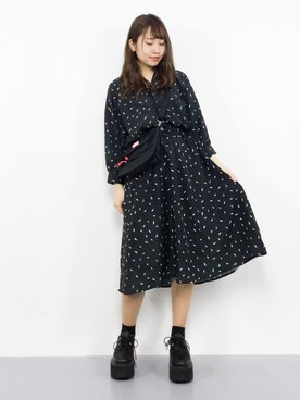 E R Uさん（レディース・157cm）の春コーディネート