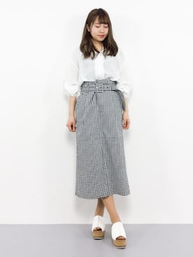 エル 🍒さん（レディース・157cm）の春コーディネート