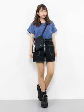 E R Uさん（レディース・157cm）の春コーディネート