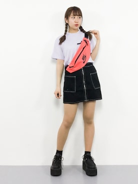 E R Uさん（レディース・157cm）の春コーディネート